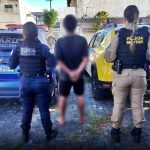 Ação conjunta prende suspeito de roubo em Pontal