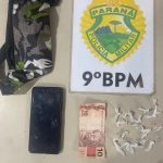 Tráfico de drogas Ação da Polícia Militar Pontal do Parnaá Menor