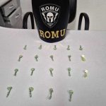 Drogas apreendidas durante ação da Romu na Ilha dos Valadares