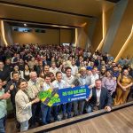 Evento realizado na sexta-feira (12) oficializou o investimento em pavimentação. Foto: