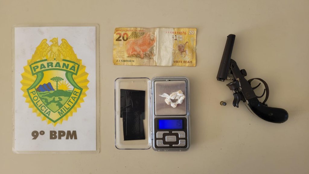 Apreensão de arma de fogo em Guaratuba