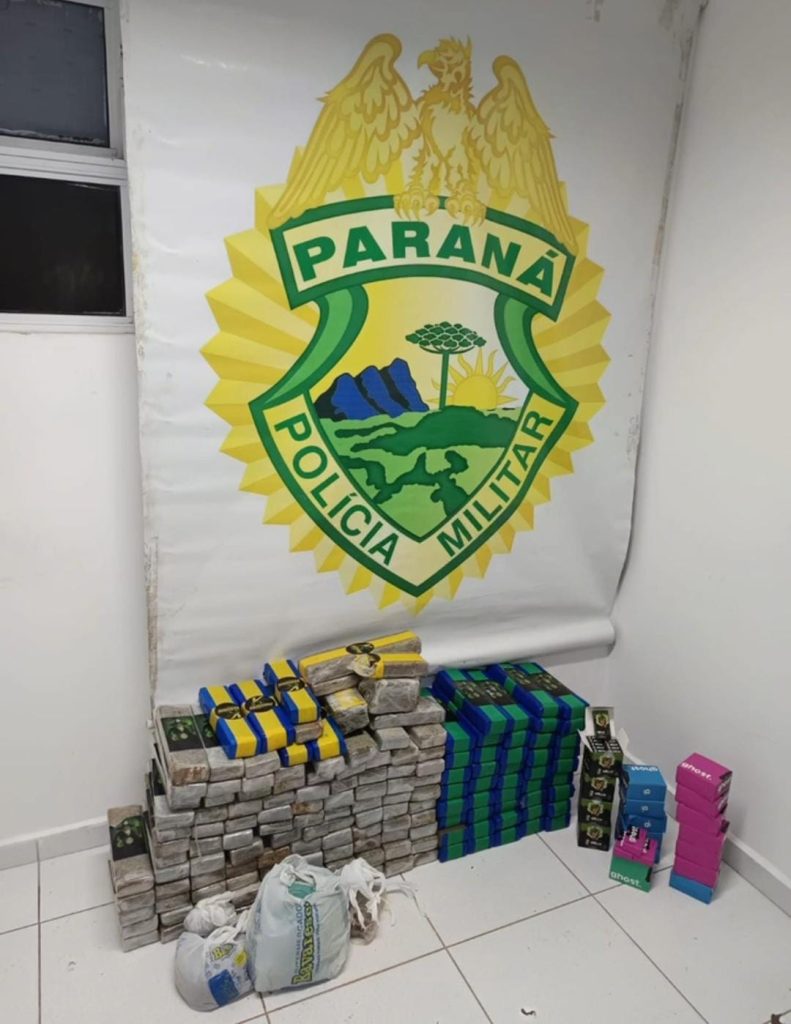 Polícia Ambiental apreende 133 quilos de maconha após denúncia de desmate