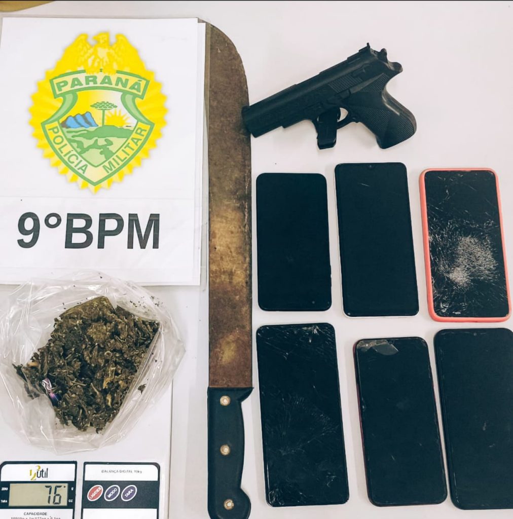 Rapaz é preso após denúncia de tráfico de drogas no Rio da Vaca