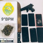 Rapaz é preso após denúncia de tráfico de drogas no Rio da Vaca