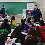 Agentes do Departamento Antidrogas promovem palestra em escola de Paranaguá