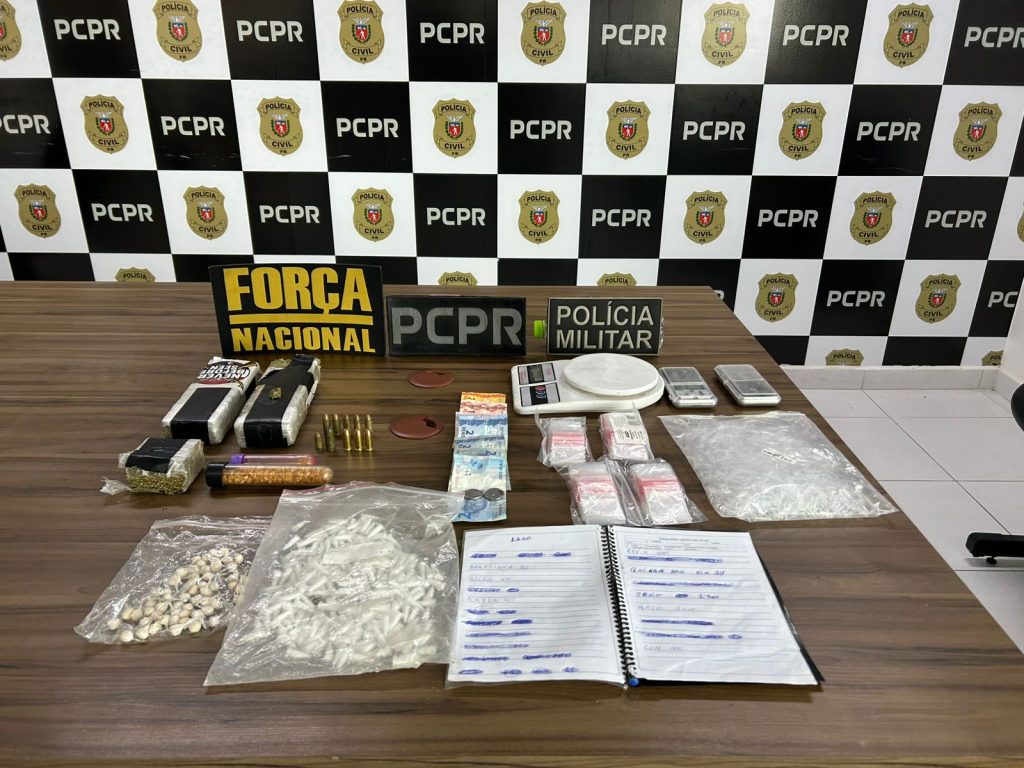 Investigação sobre homicídio em Paranaguá resulta em prisões e apreensão de drogas
