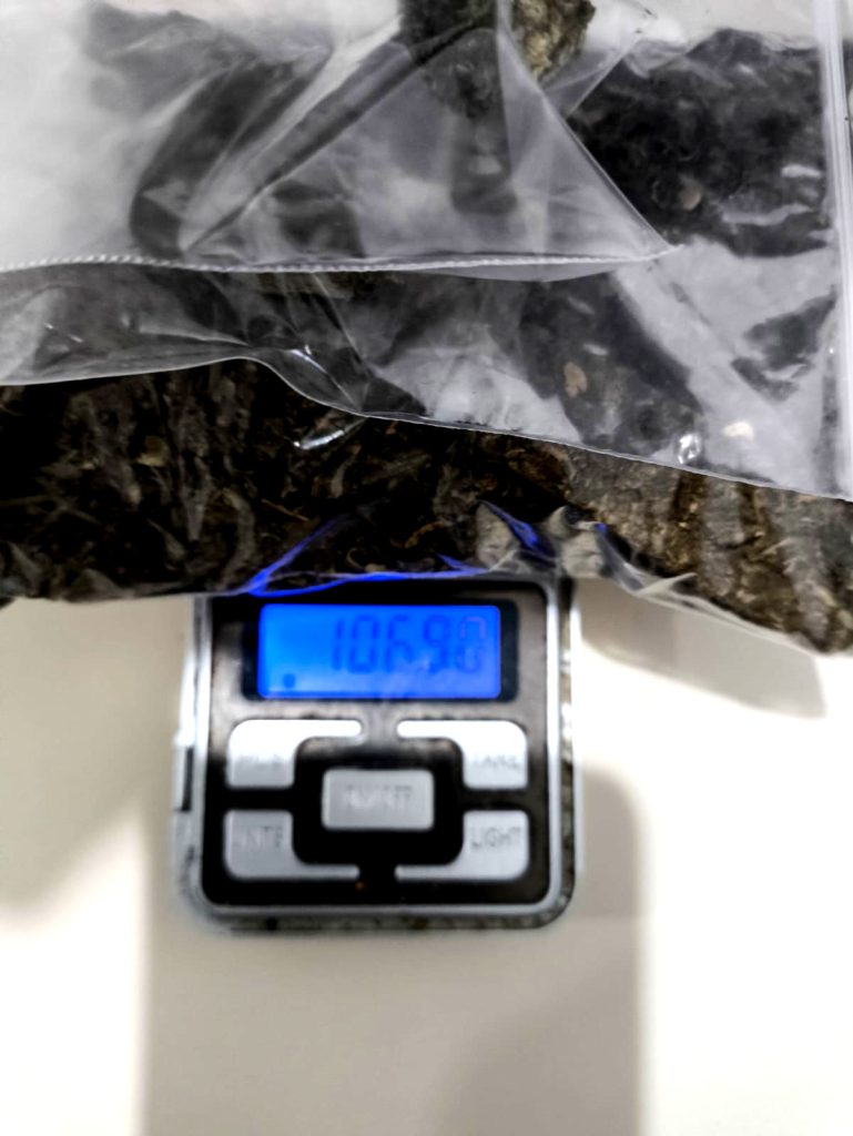 Drogas apreendidas PM Guaratuba