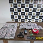 Drogas apreendidas ação da Polícia Civil e Força Nacional