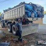 Foram retirados mais de 1.000 kg de resíduos da Baía de Antonina. Foto: Prefeitura de Antonina