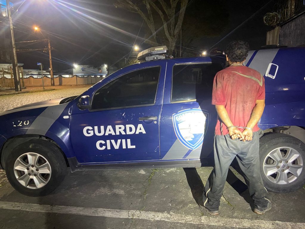 GCM realiza prisão de condenado por roubo em Santa Catarina