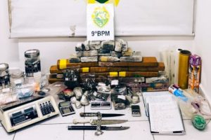 Ação da PM apreende 20 kg de drogas na Vila Garcia, Paranaguá