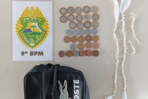 PM apreende pedras de crack e dinheiro ao abordar suspeito em Guaratuba