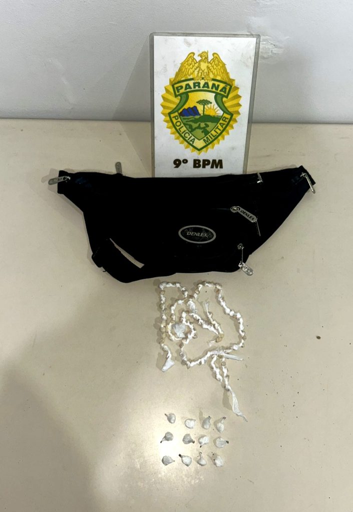Tráfico de drogas em Guaratuba Homem preso