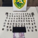 Ação da PM em Pontal do Paraná acaba com homem preso por tráfico de drogas