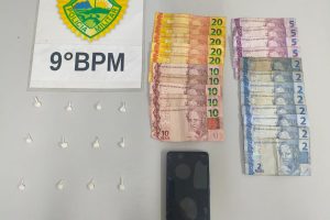 PM prende rapaz com drogas e dinheiro na Ilha dos Valadares