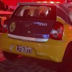 viatura PM e Polícia Civil Moto furtada