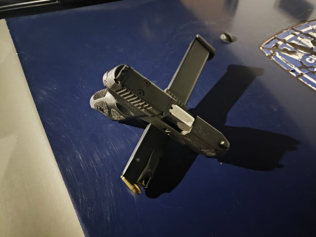 Apreensão arma GCM 01