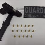 Apreensão arma GCM 03