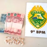 PM flagra homem vendendo drogas em Guaratuba