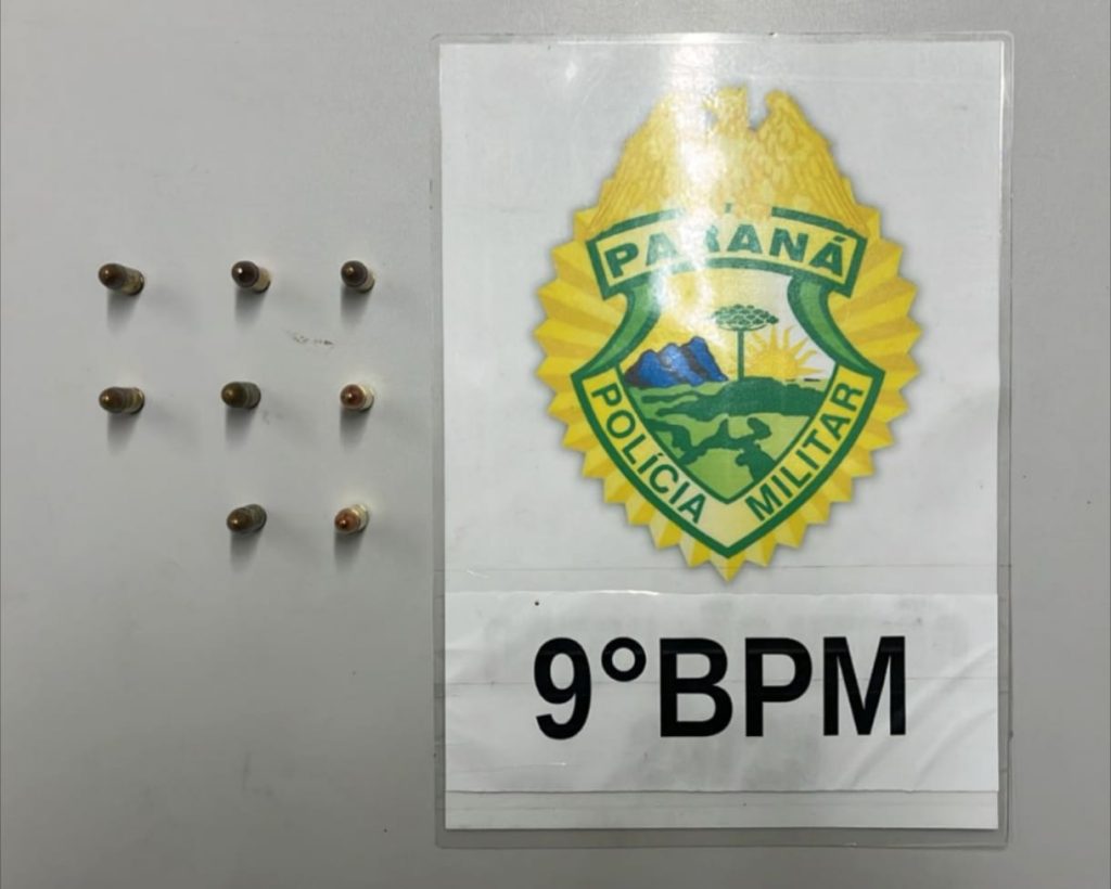 Rapaz de 19 anos é preso com munições de 9mm em Paranaguá