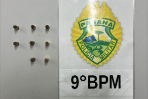 Rapaz de 19 anos é preso com munições de 9mm em Paranaguá