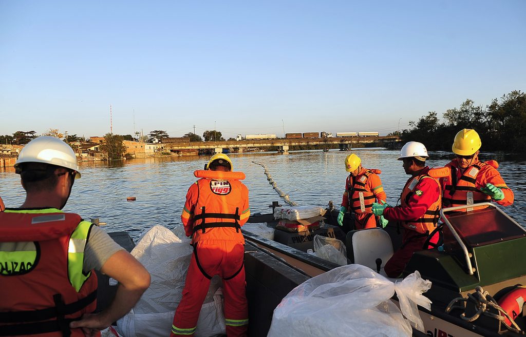 Valor de R$ 4,1 milhões foi determinado em sentença proferida 10 anos após vazamento, em 2016. Foto: Arquivo/Defesa Civil PR