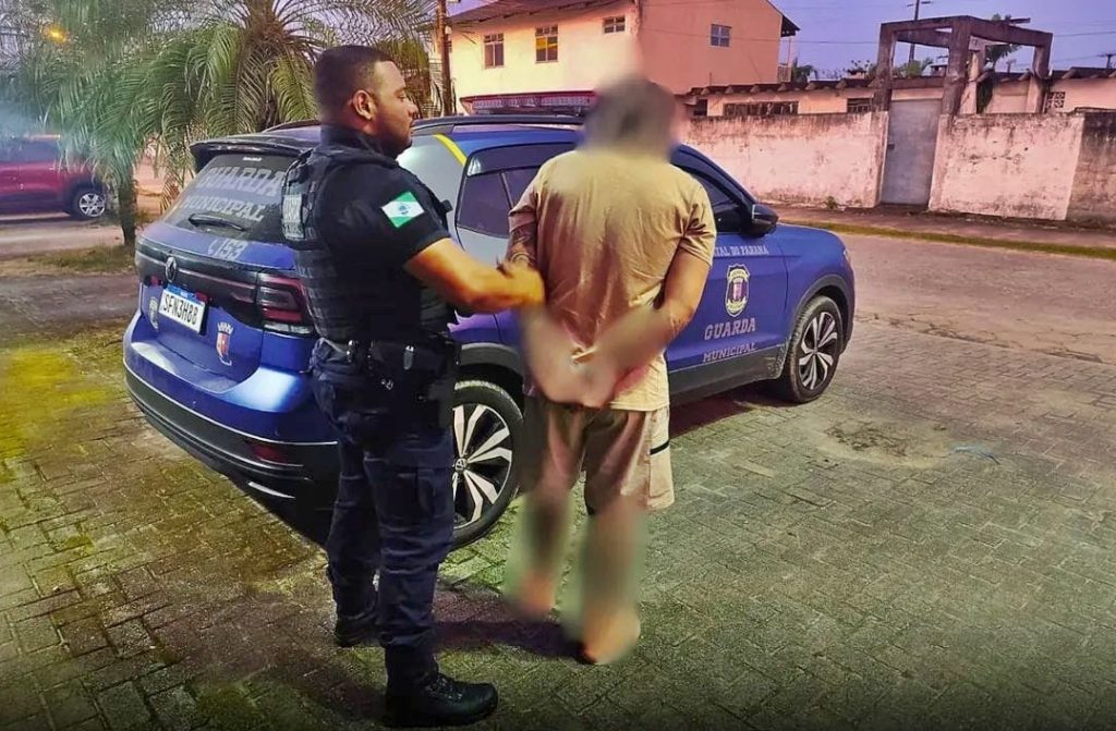 Procurado pela Justiça preso pela GCM em Pontal do Paraná