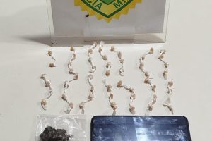 Suspeito de tráfico de drogas é preso no balneário Canoas, em Pontal