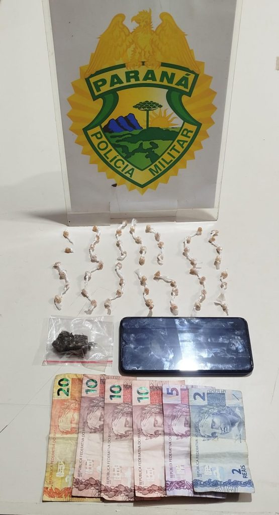 Suspeito de tráfico de drogas é preso no balneário Canoas, em Pontal