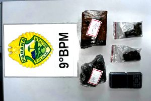 PM prende rapaz por tráfico de drogas na Vila São Vicente