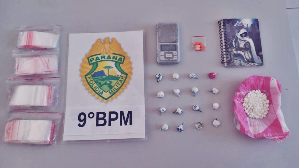 PM prende suspeito de tráfico de drogas no Parque São João