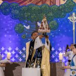 Cerimônia de Troca do Manto abriu, oficialmente, a 212ª edição da Festa Estadual de Nossa Senhora do Rocio. Foto: Santuário Estadual N Sra. do Rocio