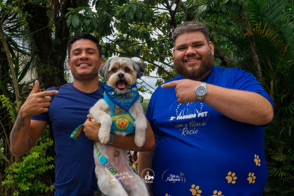 2º Passeio Pet com a Mãe do Rocio reuniu pelo menos 200 animais inscritos e seus tutores. Foto: Santuário Estadual N Sra. do Rocio