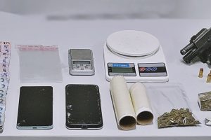 Apreensão de arma e drogas em Paeanaguá