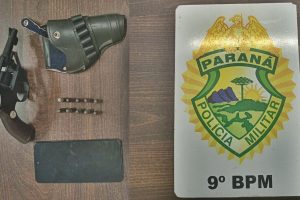 Arma aprreendida pela PM 0111