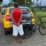 Bicicleta furtada em Morretes
