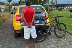Bicicleta furtada em Morretes