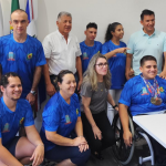 Equipe de paratletismo de matinhos