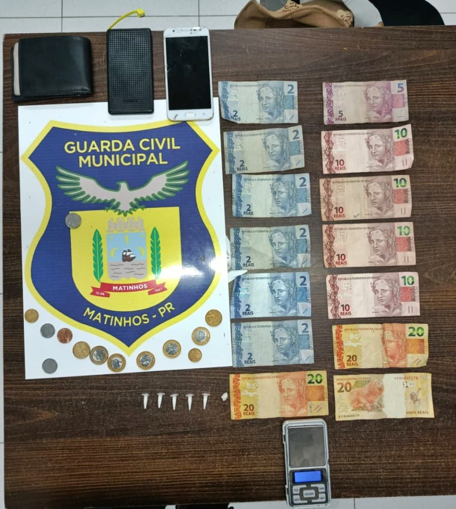 GCM Matinhos prende suspeito 2