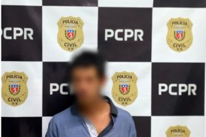 Homem preso pela GCM em Matinhos