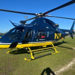 Paciente com infarto é transportado de helicóptero em Guaratuba