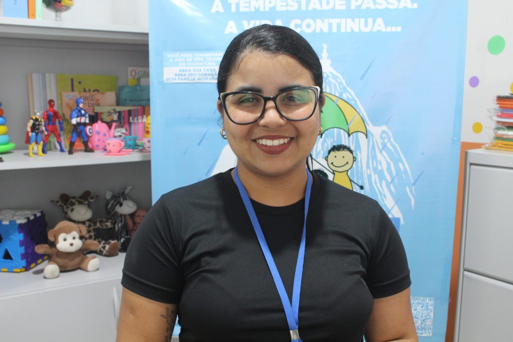 Maria Taís Oliveira Santana, coordenadora do Familia Acolhedora Guaratuba