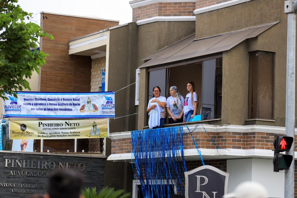 Procissão Solene de Nossa Senhora do Rocio lotou ruas de Paranaguá em manifestação de fé à Padroeira do Paraná. Foto: Santuário Estadual Nossa Senhora do Rocio