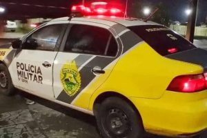 PM viatura Guaratuba Sequestro