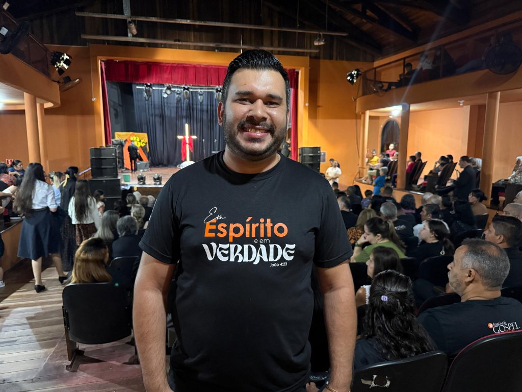Wagner Lima – responsável pela organização – Festival Gospel 2025