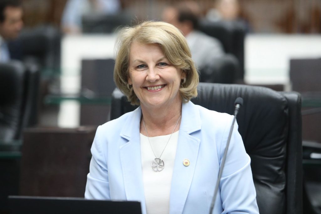 A deputada estadual do Paraná, Márcia Huçulak, contribuiu para o projeto de construção do Hospital de Matinhos. Foto: Divulgação
