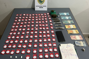 Ação Inegrada da PM Ponto de Tráfico em Guaratuba