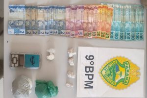 Ação conjunta prende homem em flagrante por tráfico de drogas em Paranaguá
