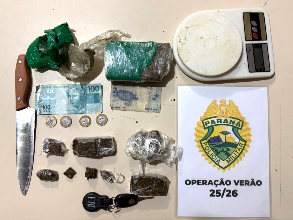 Apreensão de Drogas PM