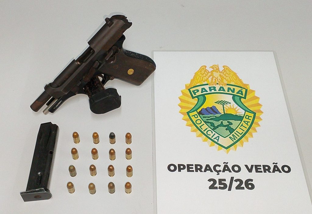 Apreensão de Pistola em Paranaguá